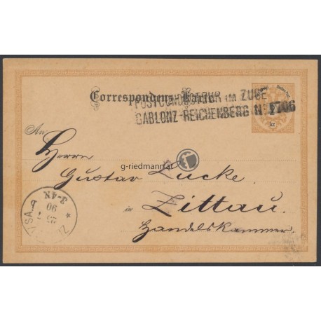 1890, Postcondukteur im Zuge