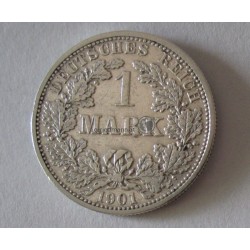 1 Mark (Ag) , 1901 F
