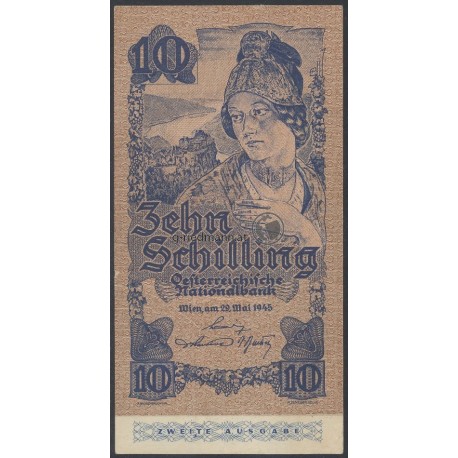 10 Schilling 2. Auflage