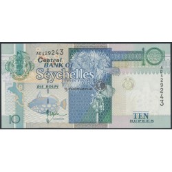 10 Rupees Seychellen