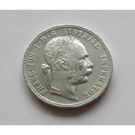 1 FL/Gulden (Ag) 1880