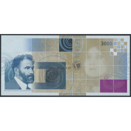 3000 Schilling Probedruck