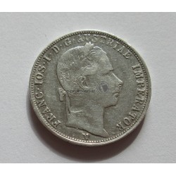 1 FL/Gulden (Ag) 1858 Mailand