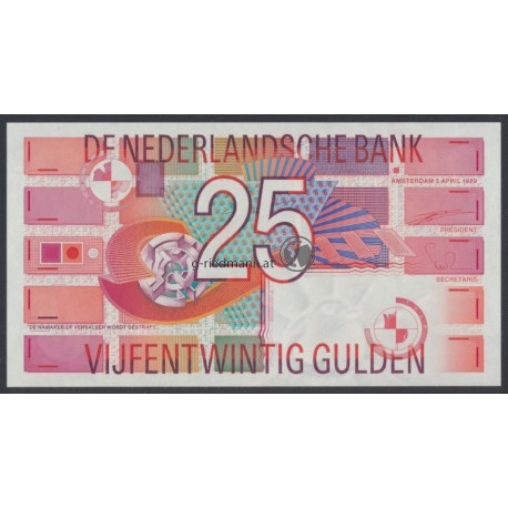 25 Gulden - Niederlande