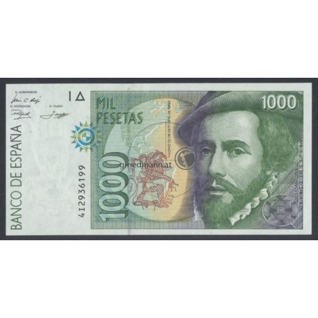 1000 Pesetas - Spanien