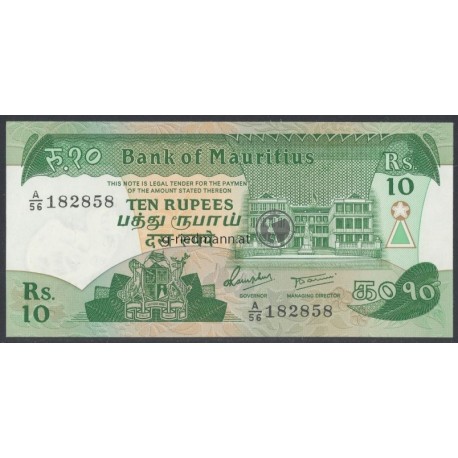 10 Rupees - Mauritius