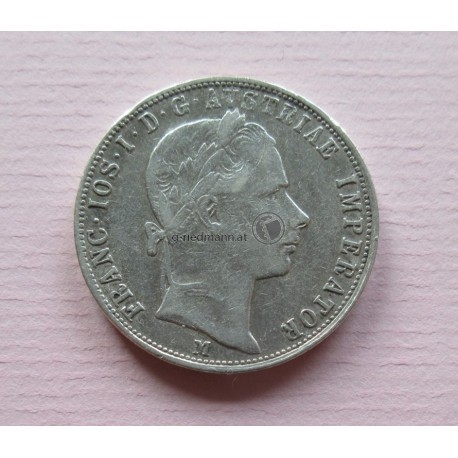 1 Gulden 1858 - Mailand