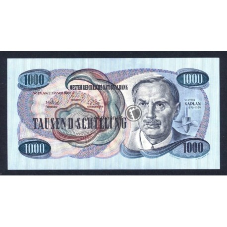 1000 Schilling - Viktor Kaplan