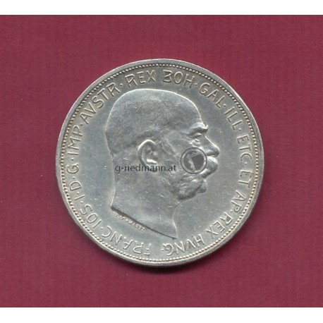 5 Kronen 1909(Schwartz)