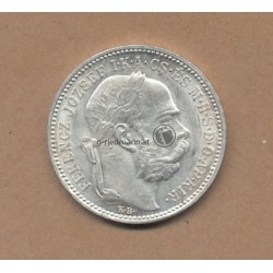 1 Korona 1893 Ungarn Franz Joseph