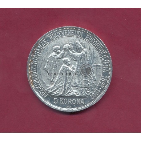 5 Korona 1907 Ungarn