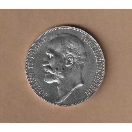 5 Kronen 1900 FL Johann II.