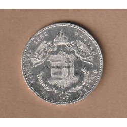 1 Forint (1 Gulden) 1868 K.B.