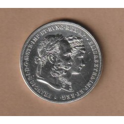 2 Gulden zur Silberhochzeit 1879