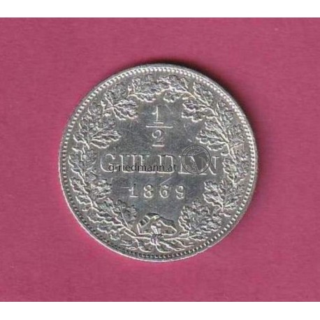 1/2 Gulden 1869 Bayern