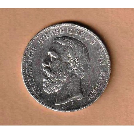 5 Mark 1876 Baden