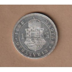 1 Forint (1 Gulden) 1888 K.B.