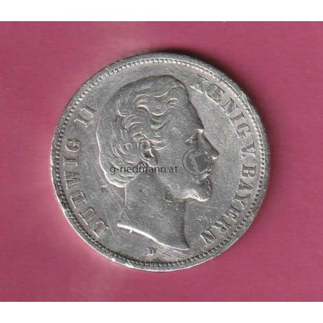 5 Mark 1876 - Bayern