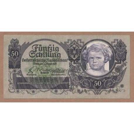 50 Schilling Banknote