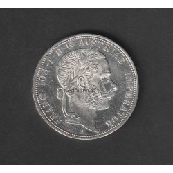 2 Gulden Kaiser F. Joseph I. 1866