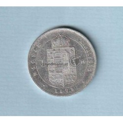 1 Forint (1 Gulden) 1884 K.B.