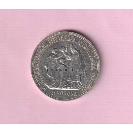 5 Korona 1907 Ungarn