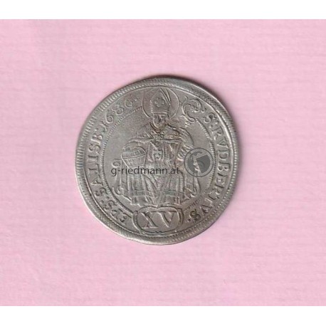 15 Kreuzer 1686 Salzburg