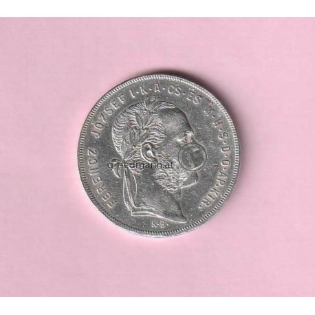 1 Forint (1 Gulden) 1879 K.B.