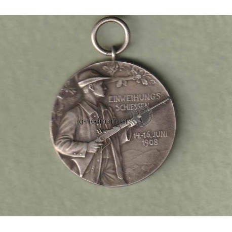 Medal (Ag), Stuttgart Shooting Festival Opening 1895