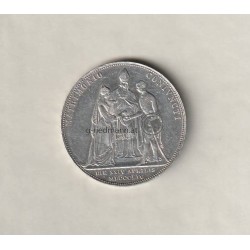 1 Taler (2 Gulden) 1854 Kaiser Franz Joseph I./Sissi