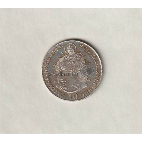 10 Kreuzer 1853A (Kaiser Franz Joseph I.)