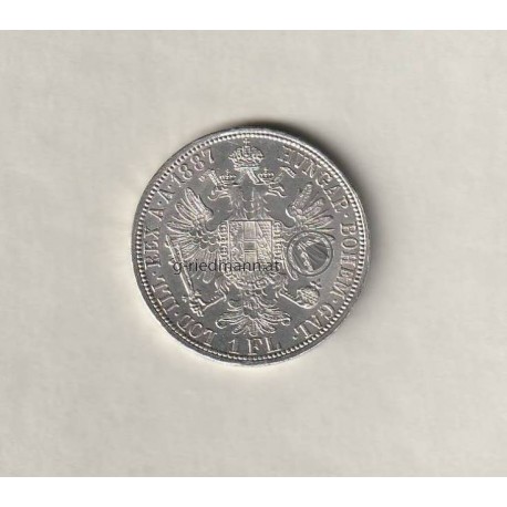 1 Gulden (Ag) 1887