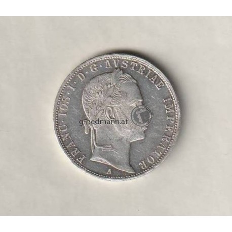 1 Gulden 1858 Kaiser Franz Joseph I.